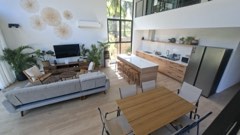 Intérieur de La Villa Tropicale