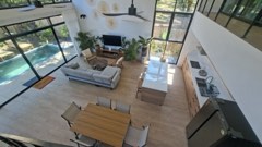 Intérieur de La Villa Tropicale