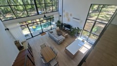 Intérieur de La Villa Tropicale