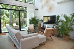 Intérieur de La Villa Tropicale