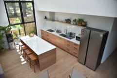 Intérieur de La Villa Tropicale