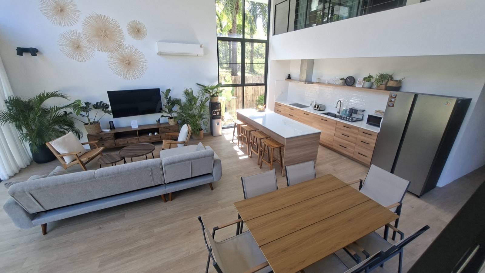 Intérieur de La Villa Tropicale