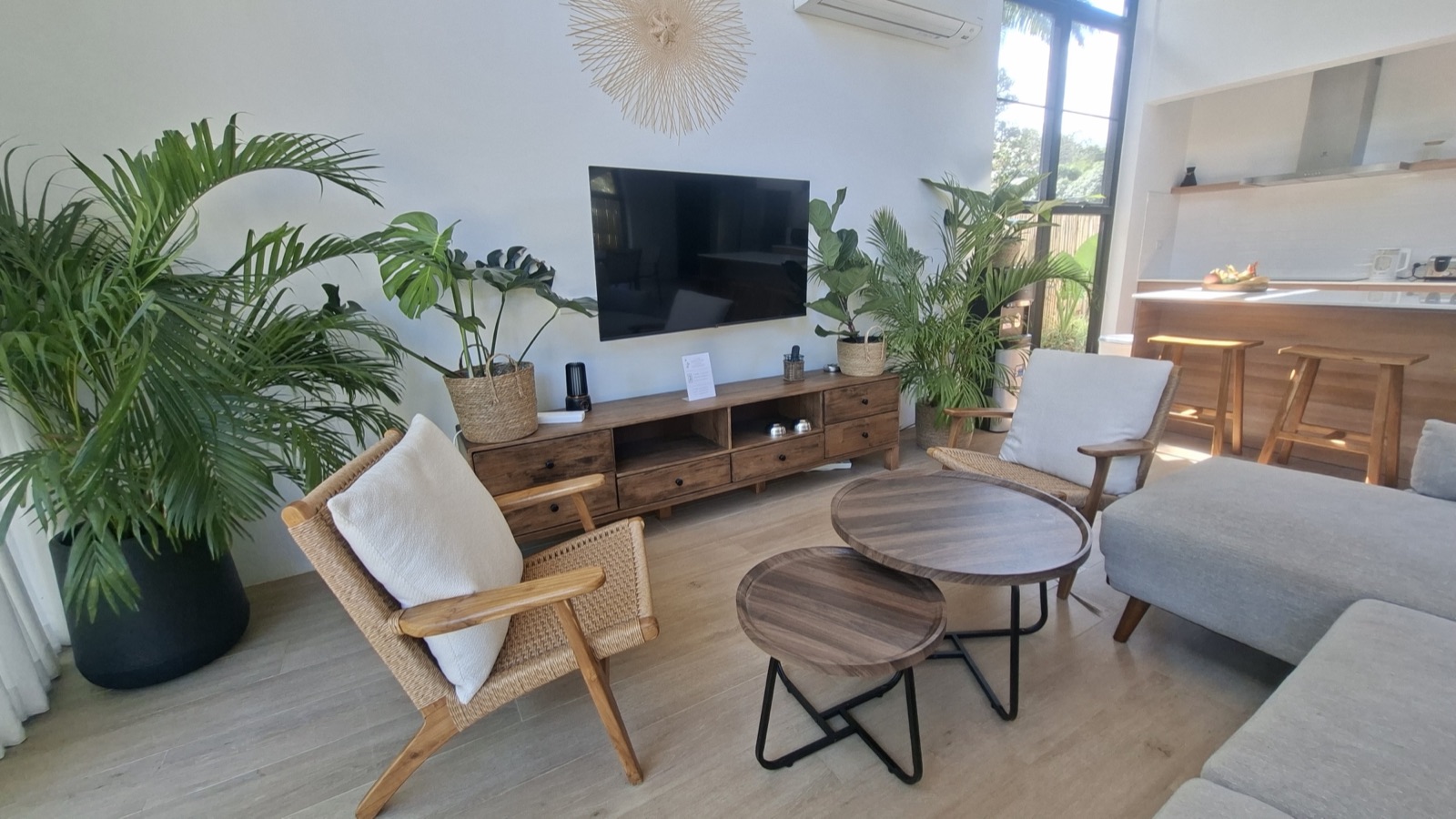 Intérieur de La Villa Tropicale