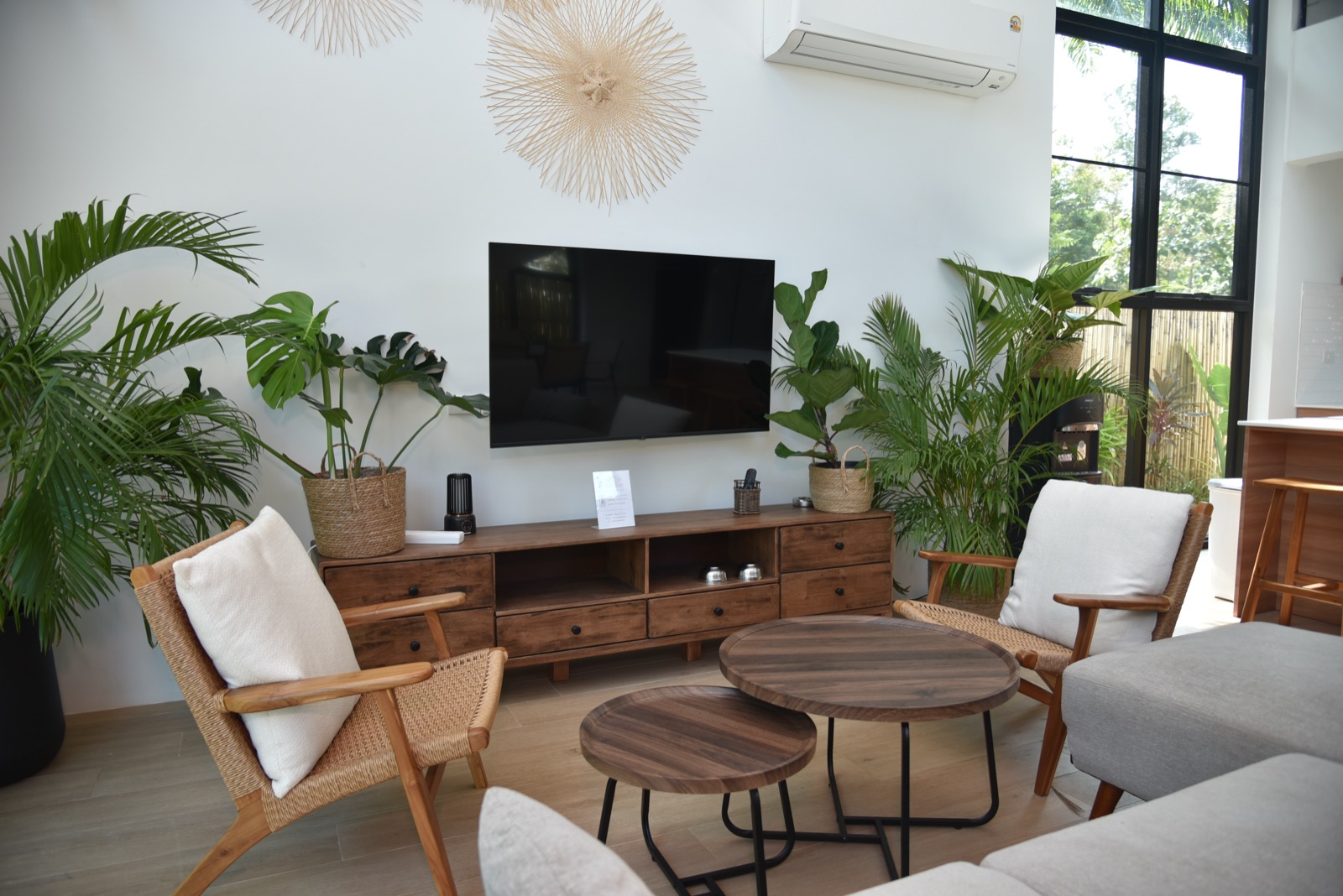 Intérieur de La Villa Tropicale