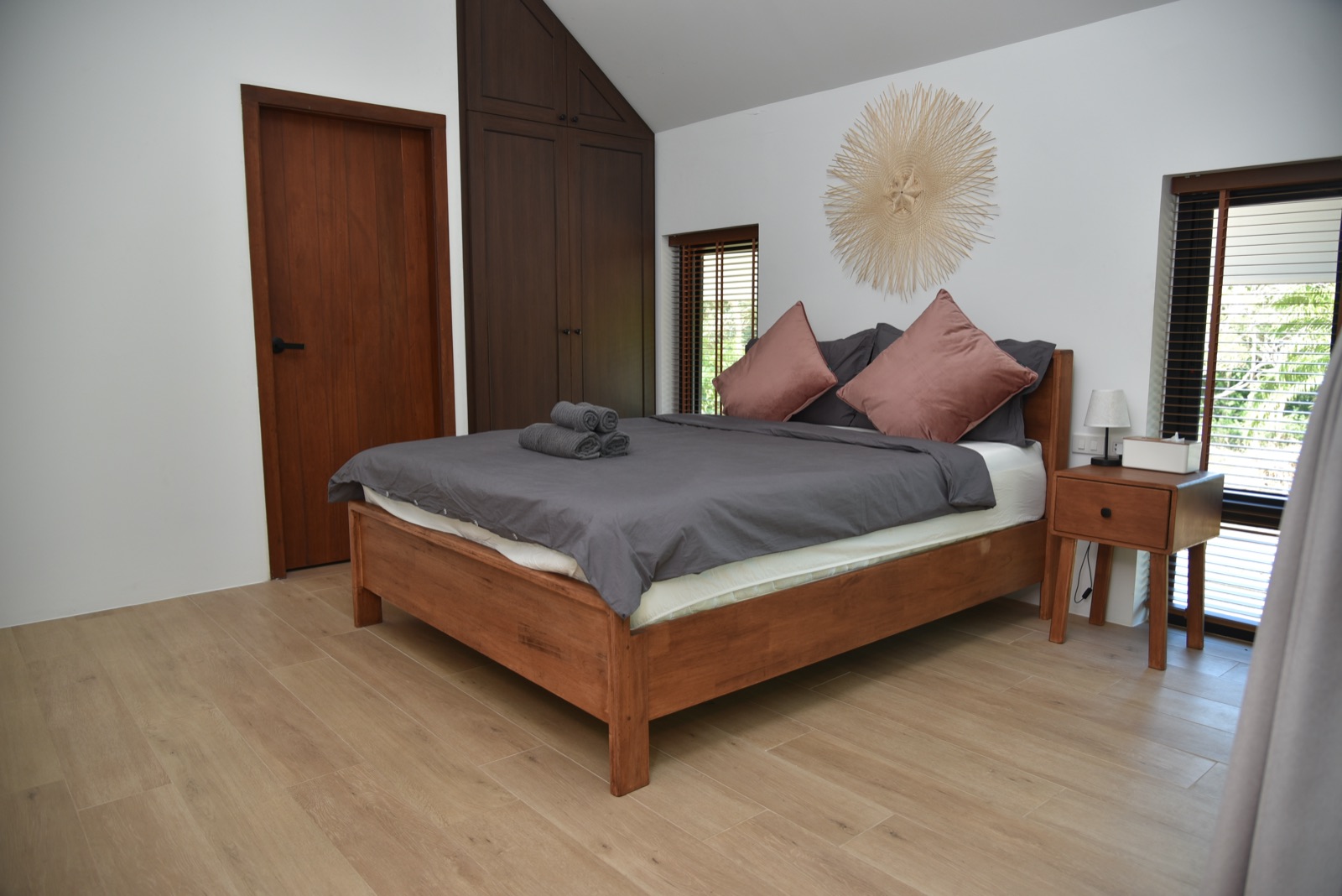 Chambre avec lit double